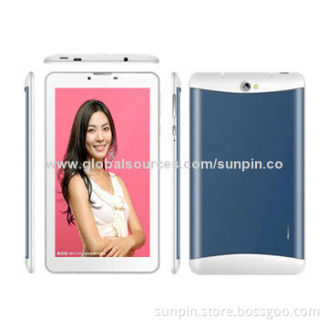 MTK Dual-core tablet PC, 3G SIM card slot with GPS navigation Bluetooth 8GB ROM multi-point touch
